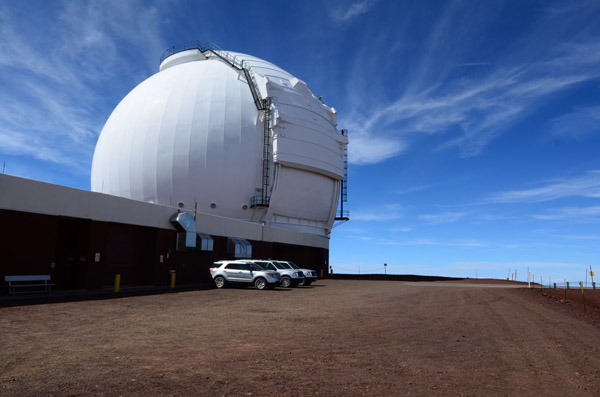 Tlescope de 10m KECK sur le Mauna Ka  Hawaii, aux tats-Unis