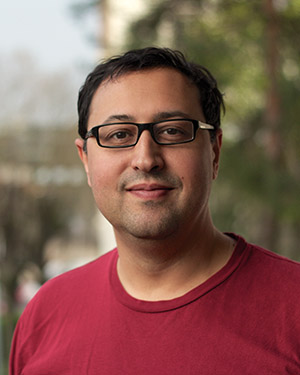 Photographie de Karim Benabed prise à l'IAP en mars 2014 (© Sophie Rattier).