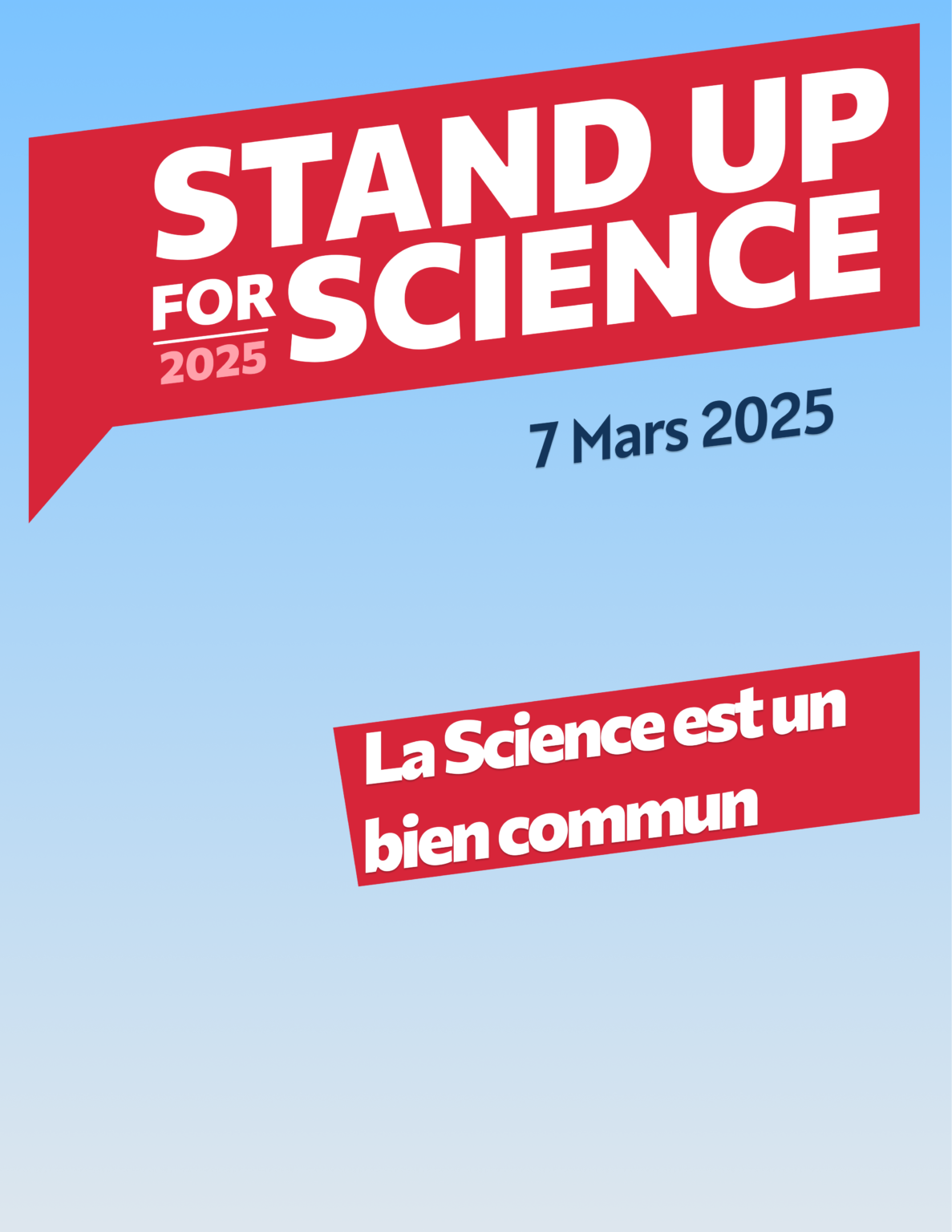 Image Stand Up For Science France